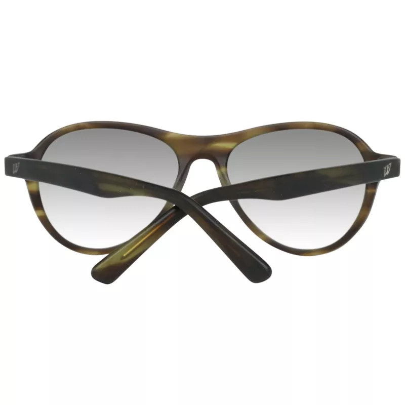 WEB EYEWEAR WE0128-5494N Unisex akiniai nuo saulės Havana acetatinis rėmelis rudi polikarbonatiniai lęšiai 54mm