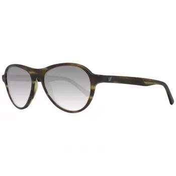 WEB EYEWEAR WE0128-5494N Unisex akiniai nuo saulės Havana acetatinis rėmelis rudi polikarbonatiniai lęšiai 54mm