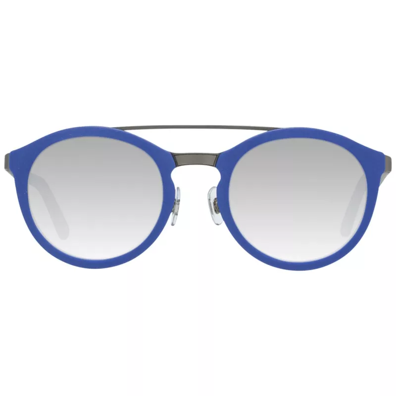 WEB EYEWEAR WE0143-4991X Unisex akiniai, kvadratinis acetatinis rėmelis, pilki lęšiai, 49/22/140 mm