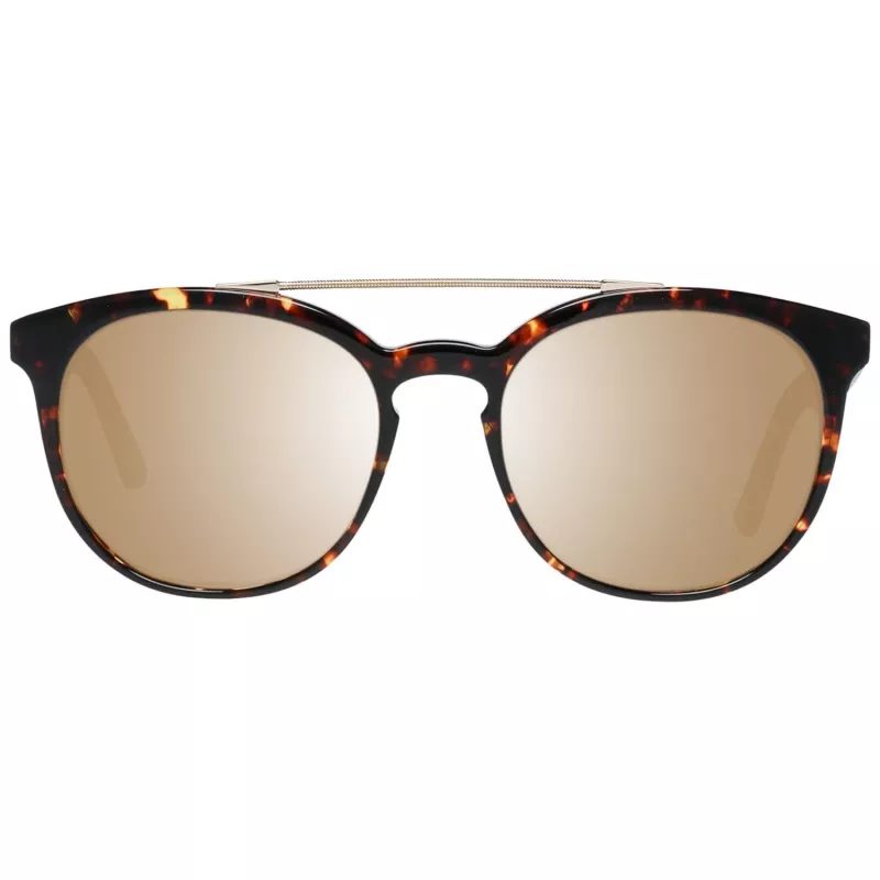 WEB EYEWEAR WE0146-5252G Unisex akiniai nuo saulės Havana rėmelis pilki gradientiniai lęšiai 52mm