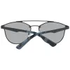 WEB EYEWEAR WE0189-02C Unisex akiniai nuo saulės - juodas rėmelis, pilki lęšiai 59mm