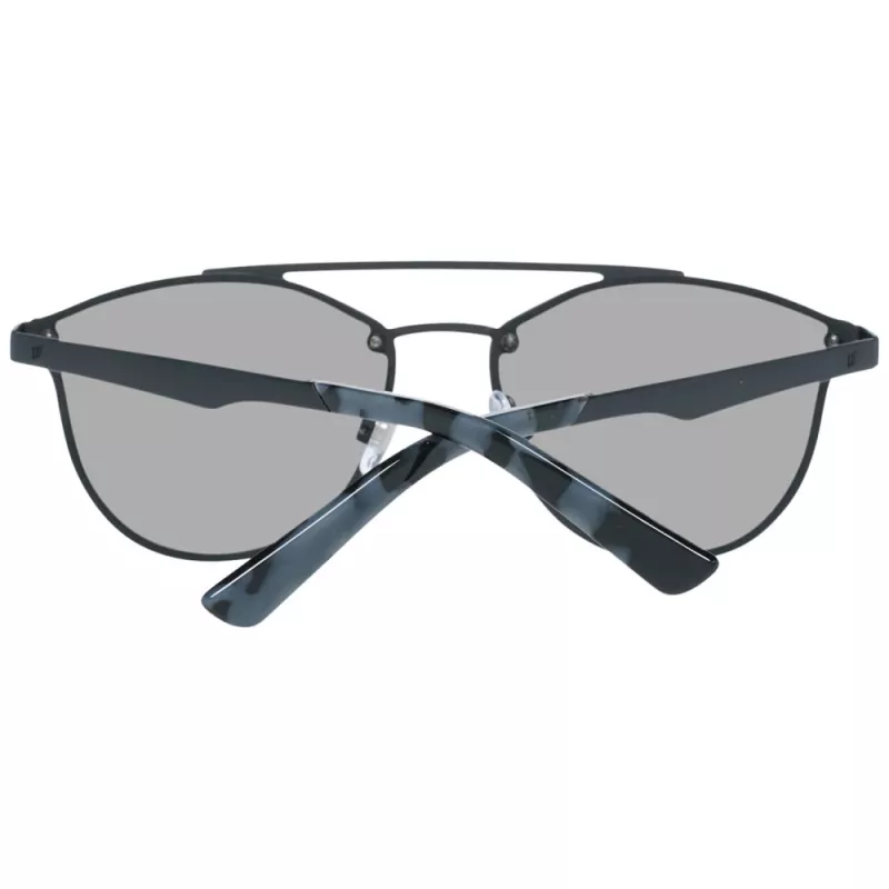 WEB EYEWEAR WE0189-02C Unisex akiniai nuo saulės - juodas rėmelis, pilki lęšiai 59mm