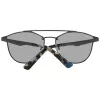 WEB EYEWEAR WE0189-5909V Unisex kvadratiniai akiniai nuo saulės Havana acetato rėmeliu rudais polikarbonato lęšiais 59mm
