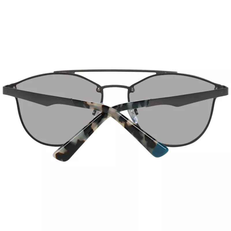 WEB EYEWEAR WE0189-5909V Unisex kvadratiniai akiniai nuo saulės Havana acetato rėmeliu rudais polikarbonato lęšiais 59mm