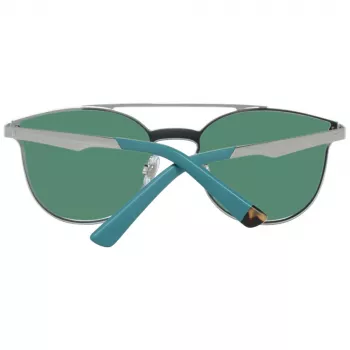 WEB EYEWEAR WE0190-09Q Unisex akiniai - geometrinis acetatinis rėmelis su UV400 polikarbonatiniais lęšiais