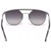 WEB EYEWEAR WE0193-08C Unisex stačiakampiai akiniai nuo saulės Havana acetato rėmelis rudi polikarbonato lęšiai UV400