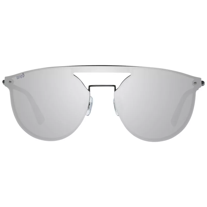 WEB EYEWEAR WE0193-13802C Unisex akiniai nuo saulės, kvadratinis acetatinis rėmelis, UV400