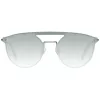 WEB EYEWEAR WE0193-13802Q Unisex akiniai nuo saulės, juodas rėmelis, pilki lęšiai, 55 mm