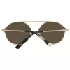 WEB EYEWEAR WE0198-5734G Unisex akiniai - Juodas acetatinis rėmelis, pilki lęšiai, 57 mm