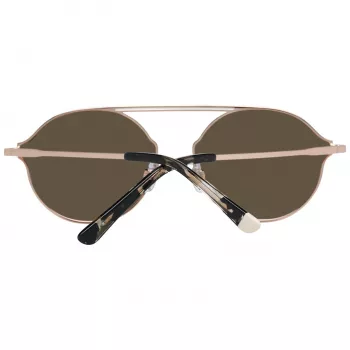 WEB EYEWEAR WE0198-5734G Unisex akiniai - Juodas acetatinis rėmelis, pilki lęšiai, 57 mm