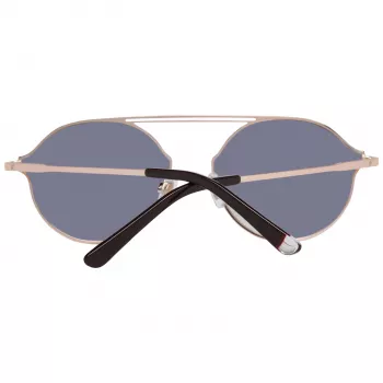 WEB EYEWEAR WE0198-5734Z Unisex kvadratiniai akiniai nuo saulės Havana acetatas pilkas gradientas lęšiai 57/16/145 mm