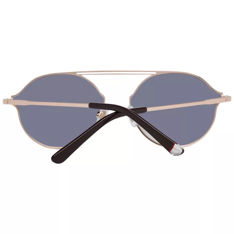 WEB EYEWEAR WE0198-5734Z Unisex kvadratiniai akiniai nuo saulės Havana acetatas pilkas gradientas lęšiai 57/16/145 mm