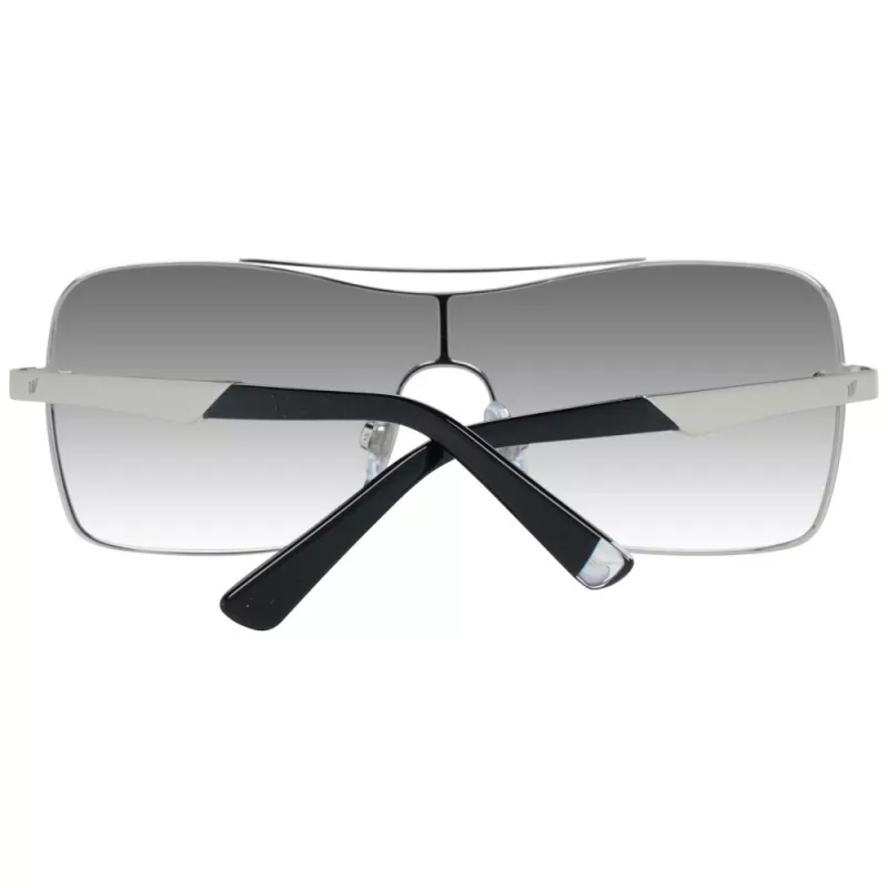 WEB EYEWEAR WE0202-16C Unisex akiniai nuo saulės, blizgantis juodas rėmelis, pilki lęšiai, 54 mm
