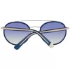 WEB EYEWEAR WE0225-5290W Unisex akiniai nuo saulės, juodas rėmelis, pilki lęšiai, 52/22/145 mm