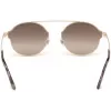 Web Eyewear WE0243-32G Unisex Pilot Akiniai Auksiniu Rėmeliu Rudi Gradientiniai Lęšiai UV400 58mm