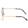 Web Eyewear WE0243-32G Unisex Pilot Akiniai Auksiniu Rėmeliu Rudi Gradientiniai Lęšiai UV400 58mm