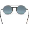 WEB EYEWEAR WE0247-09Q Unisex Square Sunglasses Havana Acetate Frame Brown Polycarbonate Lens UV400