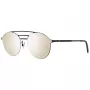 WEB EYEWEAR WE0249-5802G Unisex akiniai nuo saulės, juodas rėmelis, pilki lęšiai, 58/18/145 mm