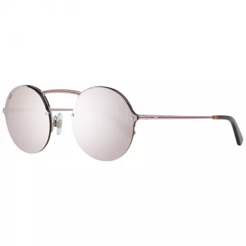 WEB EYEWEAR WE0260-5434U Unisex akiniai nuo saulės, Havana acetato rėmelis, žali polikarbonato lęšiai, 54/21/145 mm