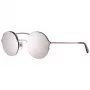 WEB EYEWEAR WE0260-5434U Unisex akiniai nuo saulės, Havana acetato rėmelis, žali polikarbonato lęšiai, 54/21/145 mm