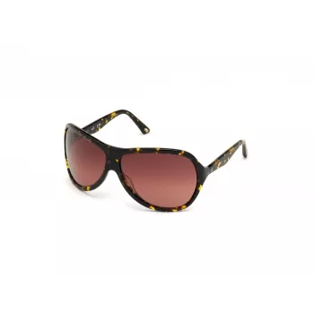 WEB EYEWEAR Woman WE0290-6552F Havana Brown Rectangular Cat Eye Sunglasses 65/12/115 mm