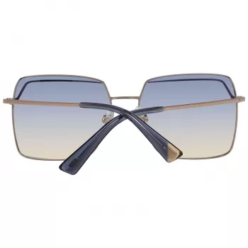 WEB EYEWEAR Moteriški katės akies akiniai nuo saulės WE0259-5734W Havana Acetate rudi gradientiniai lęšiai 57mm