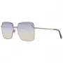 WEB EYEWEAR Moteriški katės akies akiniai nuo saulės WE0259-5734W Havana Acetate rudi gradientiniai lęšiai 57mm