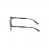 WEB EYEWEAR Moteriški katinuko formos akiniai nuo saulės WE0266-5155Y Havana/Ruda Gradient 51mm