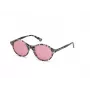 WEB EYEWEAR Moteriški katinuko formos akiniai nuo saulės WE0266-5155Y Havana/Ruda Gradient 51mm