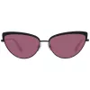 WEB EYEWEAR Moteriški kvadratiniai acetatiniai akiniai nuo saulės WE0272-5901Z - Juodas rėmelis, pilki lęšiai 59 mm