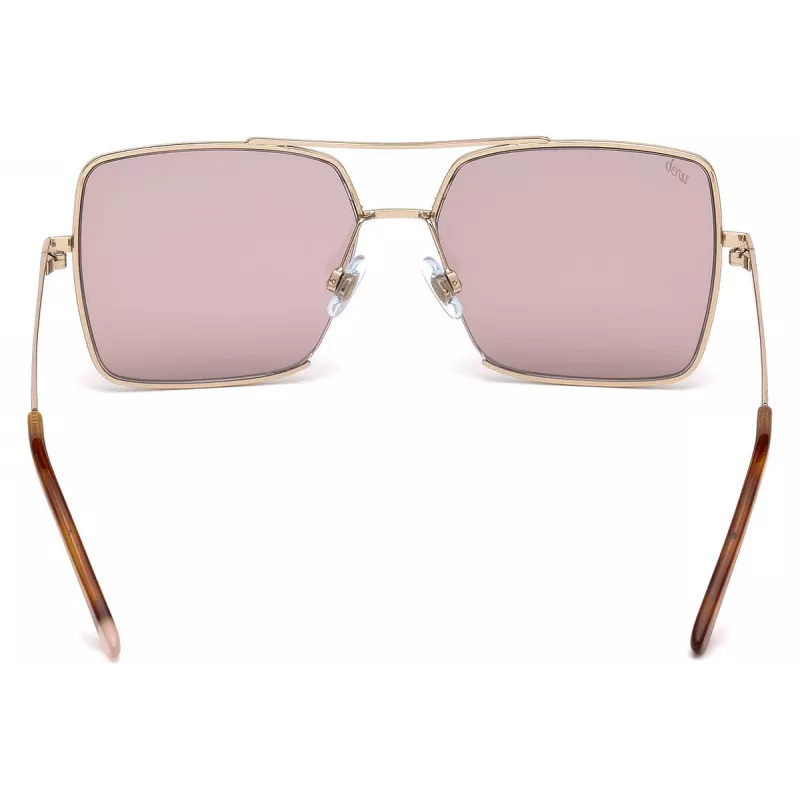 WEB EYEWEAR Moteriški akiniai nuo saulės WE0210-28Y Havana Brown Acetate Square Frame UV400
