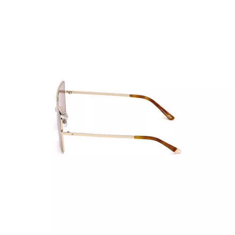 WEB EYEWEAR Moteriški akiniai nuo saulės WE0210-28Y Havana Brown Acetate Square Frame UV400