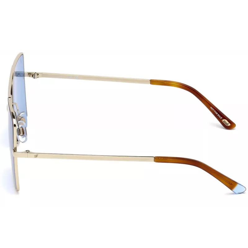 WEB EYEWEAR Moteriški akiniai nuo saulės WE0210-32V Havana/Ruda Kvadratiniai Acetatas 57mm