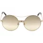 WEB EYEWEAR Moteriški akiniai nuo saulės WE0211-28G Auksinis metalinis rėmas Rudi gradientiniai lęšiai 59mm