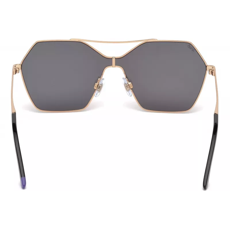 WEB EYEWEAR Moteriški akiniai nuo saulės WE0213-34Z Havana Brown Tortoise Acetate Square Frame 59mm