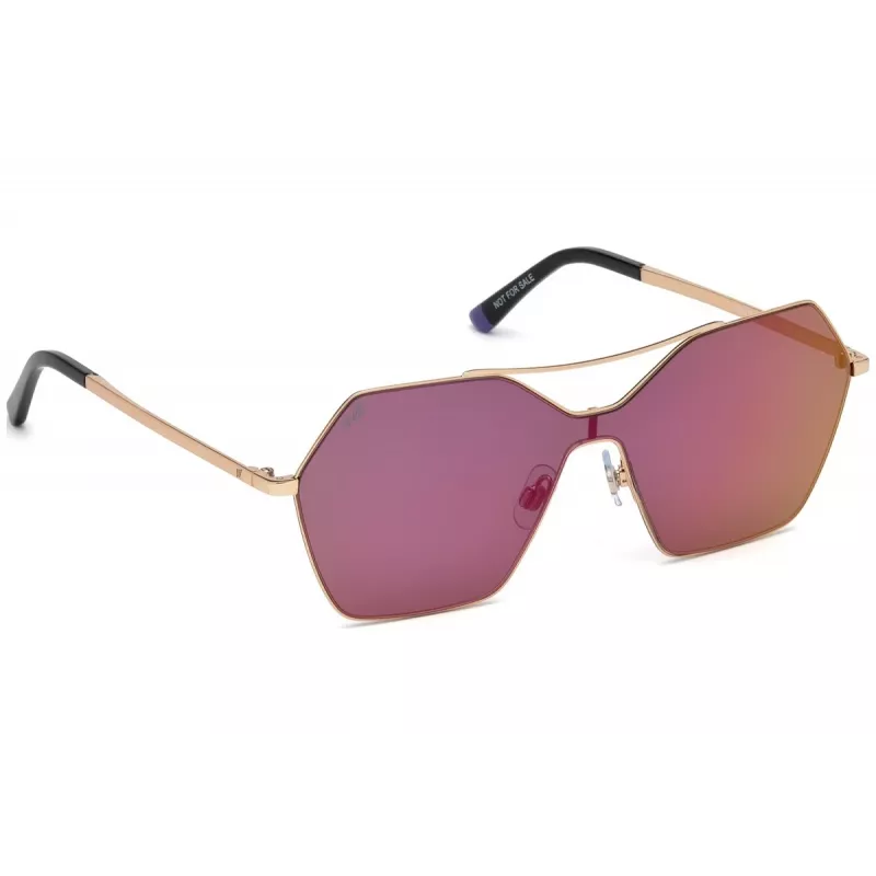 WEB EYEWEAR Moteriški akiniai nuo saulės WE0213-34Z Havana Brown Tortoise Acetate Square Frame 59mm