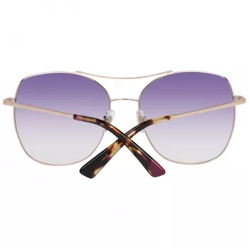 WEB EYEWEAR Moteriški akiniai nuo saulės WE0245-5833Z - Rudi gradientiniai stačiakampiai acetatiniai rėmeliai