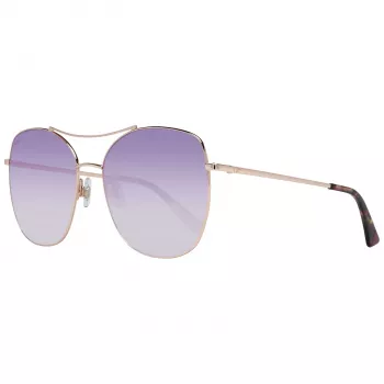 WEB EYEWEAR Moteriški akiniai nuo saulės WE0245-5833Z - Rudi gradientiniai stačiakampiai acetatiniai rėmeliai