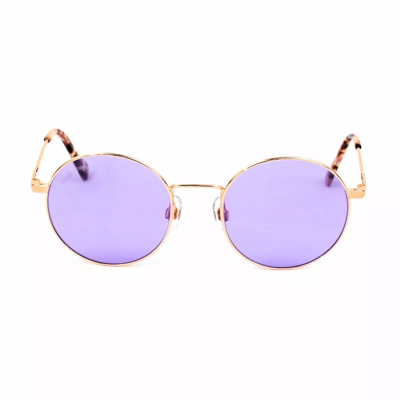 Web Eyewear moteriški akiniai nuo saulės WE0254-33Y Havana rudi stačiakampiai acetatiniai 49mm