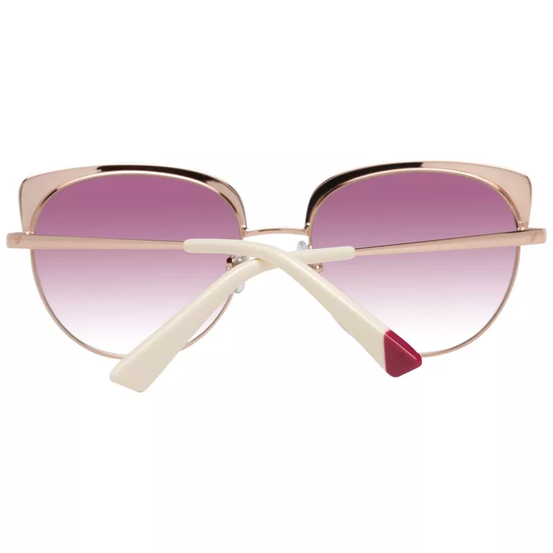 WEB EYEWEAR Moteriški akiniai nuo saulės WE0271-5533Z Havana Brown Square Acetate Gradient Lens 55mm