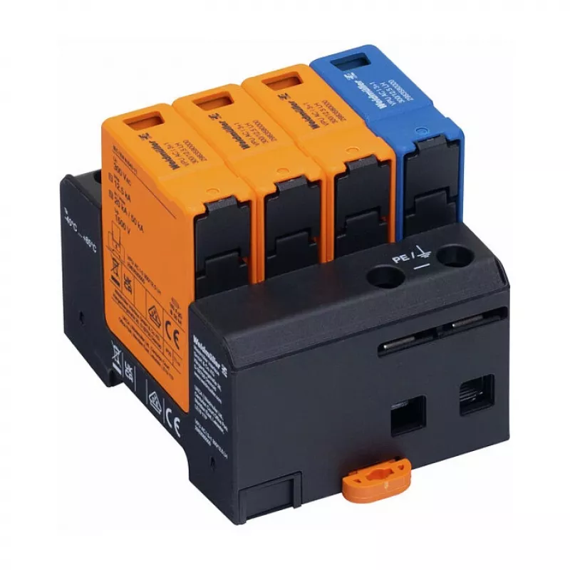 WEI VPU AC I 3+1 300/12.5 LH Type 1 apsaugos nuo viršįtampių įtaisas TT, TN-S, TN-C-S sistemoms