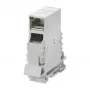 Weidmueller IE-TO-RJ45-C DIN Rail RJ45 Outlet, Cat.6A Shielded