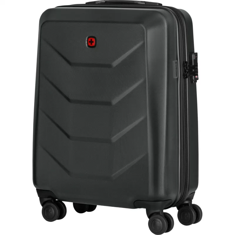 WENGER Prymo Rankinis Kietas Lagaminas, Antracitas, 43L