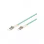 Wentronic 10m LC-LC OM3 dvigubas daugiamodis šviesolaidinis komutacinis kabelis, mėlynas 95755