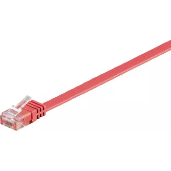 Wentronic 96418 Cat6 U/UTP RJ45 tinklo kabelis, 3 m, raudonas, 1 Gbps, 250 MHz, varis, PVC apvalkalas