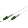 WENTRONIC Goobay 59586 OS2 vienmodis šviesolaidinis pataisos kabelis LC/APC į LC/APC, 3 m, baltas, LSZH