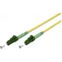 Wentronic Goobay 59630 LC/APC į LC/APC OS2 vienmodis šviesolaidinis pataisos kabelis, 3 m, geltonas