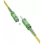 Wentronic Goobay 59640 OS2 vienmodis šviesolaidinis pataisos kabelis, SC/APC į SC/APC, 3 m, geltonas