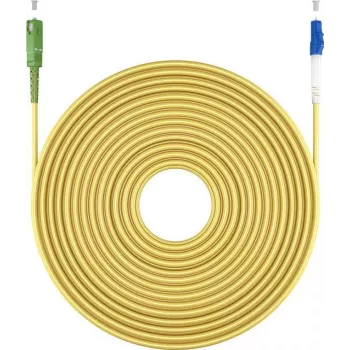 WENTRONIC Goobay 59648 Šviesolaidinis pataisymo kabelis 1 m SC/APC į LC/UPC Vienmodis OS2 Geltonas