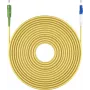 Wentronic Goobay 59654 20 m SC/APC į LC/UPC OS2 vienmodis šviesolaidinis pataisos kabelis, LSZH, geltonas